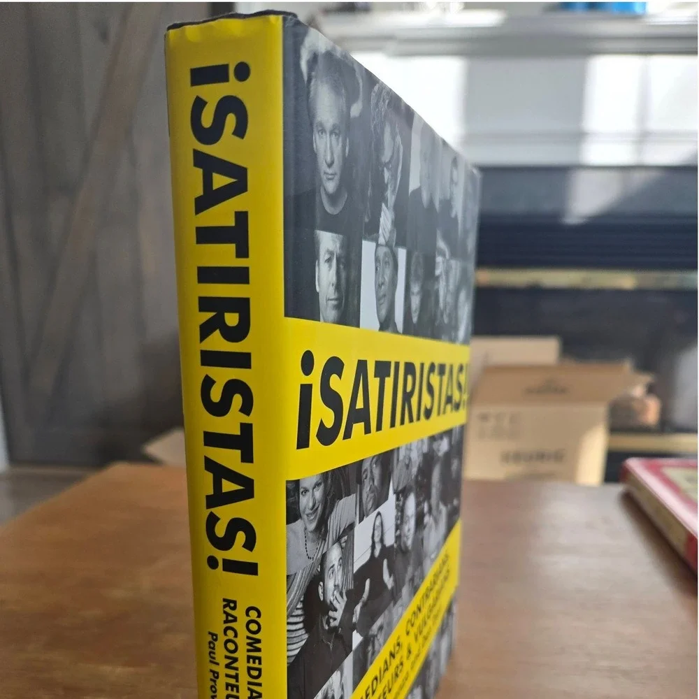 HarperCollins Satiristas Paul Provenza‎ Dan Dion 1st Edition HCDJ Book